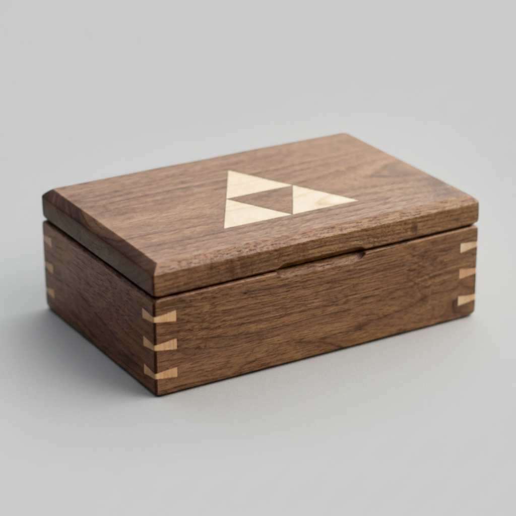 Triangle Keepsake Box
