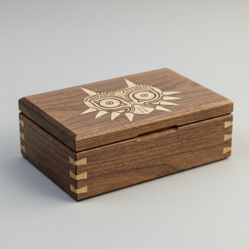 Tribal Mask Keepsake Box